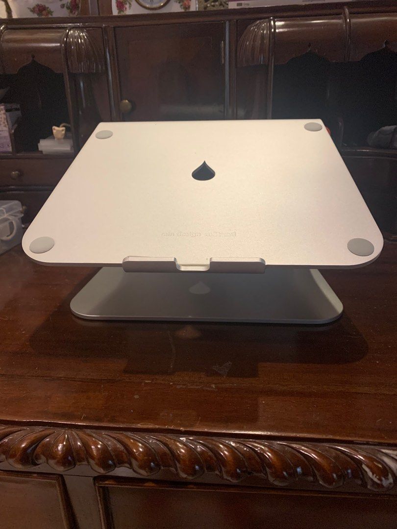 RAIN DESIGN mSTAND SILVER LAPTOP STAND OFFICIAL, Computers & Tech