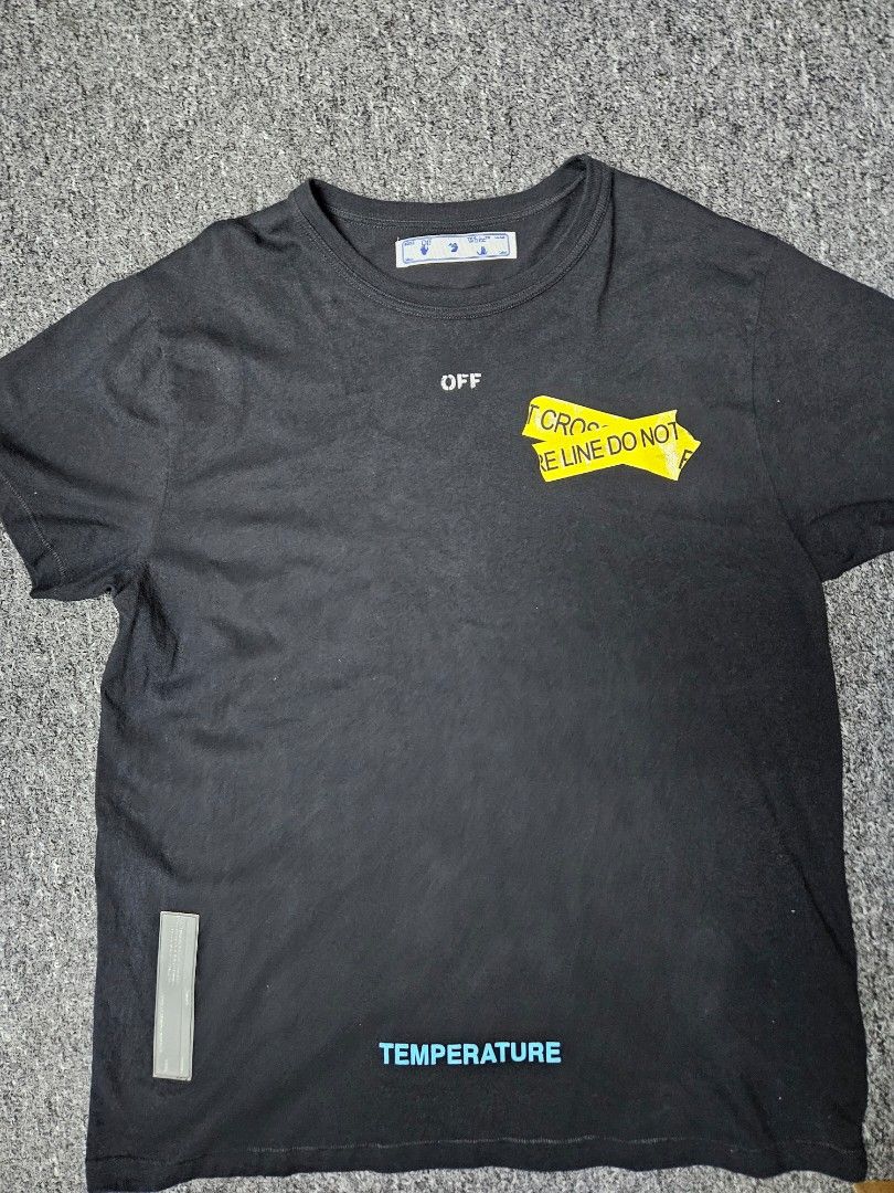 Off white cheap tee fire