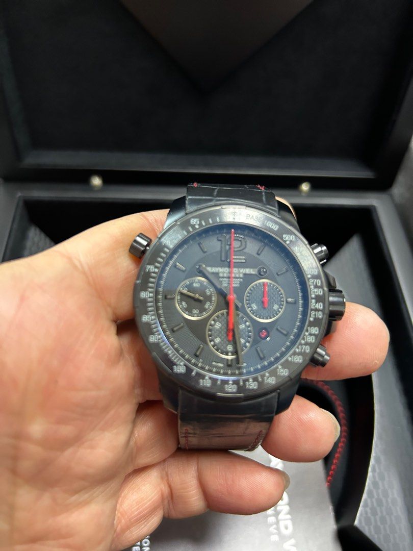 Raymond Weil Nabucco Rivoluzione II Chronograph Titanium 7850 BSF 05207 46 mm