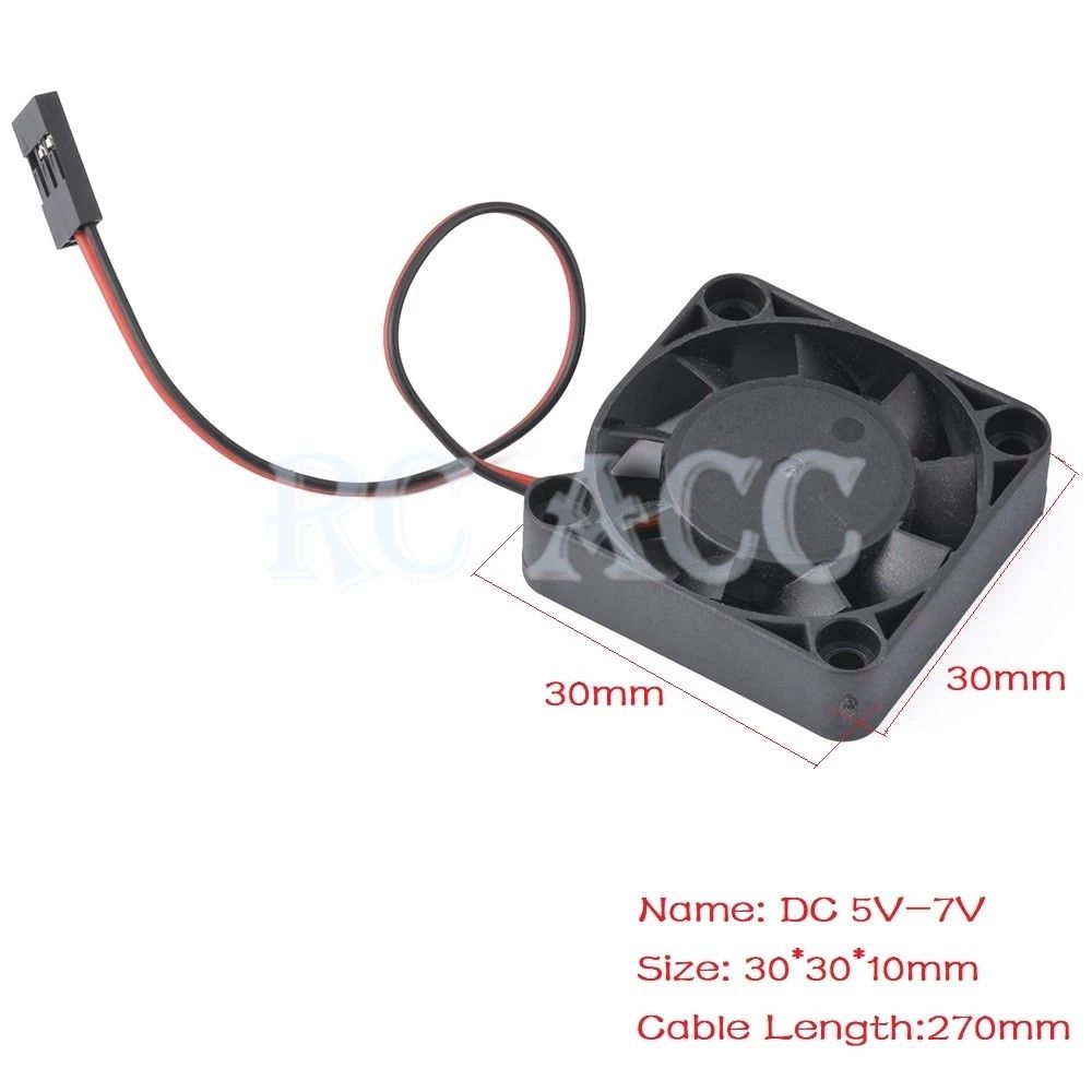 Rc ESC Motor Cooling Fan