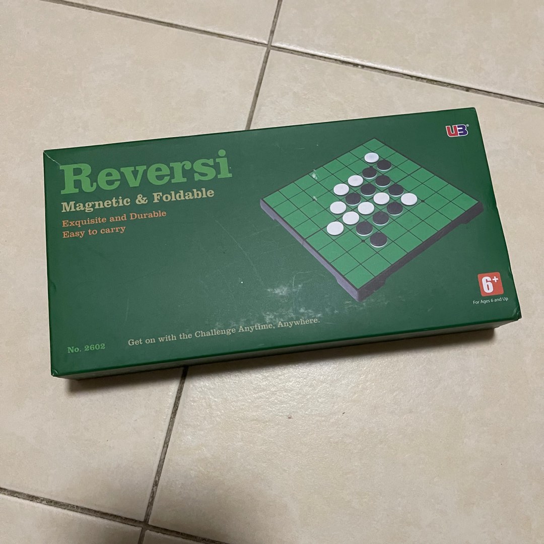 Reversi Board Game, Hobbies & Toys, Toys & Games on Carousell