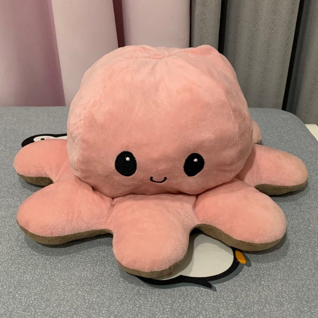 Stuffed Animal Amazon Pulpo Peluche Reversible Octopus Plush