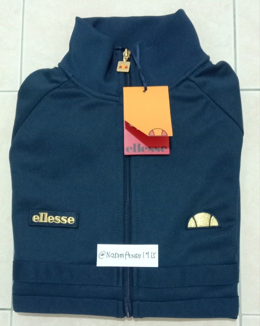 Ellesse rimini clearance track top navy