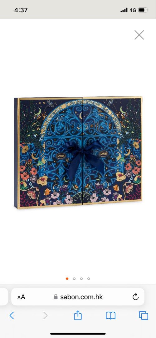 SABON 限量版倒數日曆 advent calendar 美容＆化妝品 沐浴＆身體護理 沐浴及身體護理 身體護理 Carousell