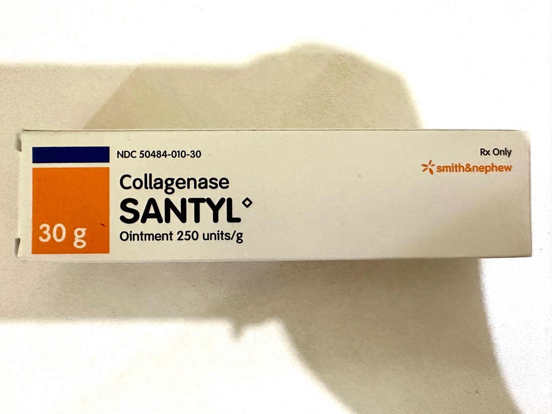 Santyl Ointment, Health & Nutrition, Medical Supplies & Tools on Carousell