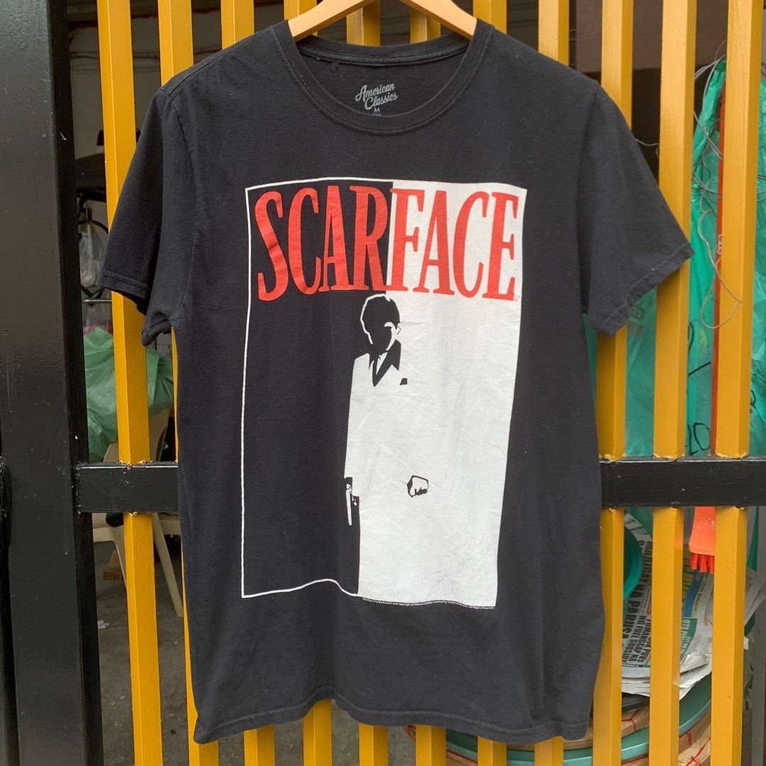 vintage scarface t shirt 海外 即決-