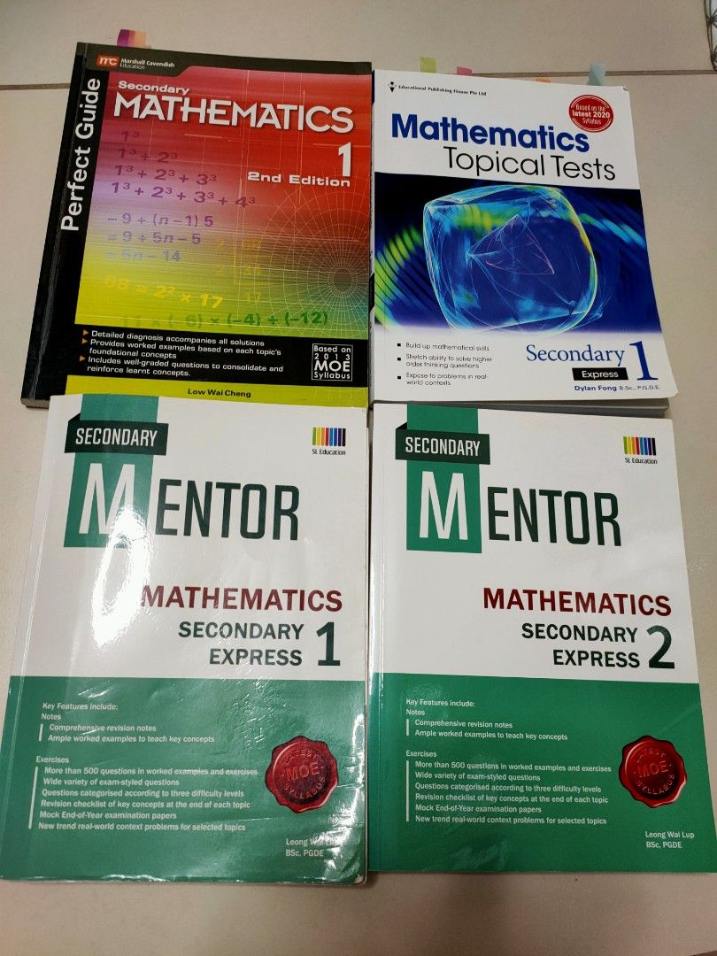 Sec 1 & 2 Math Assessment, Hobbies & Toys, Books & Magazines ...