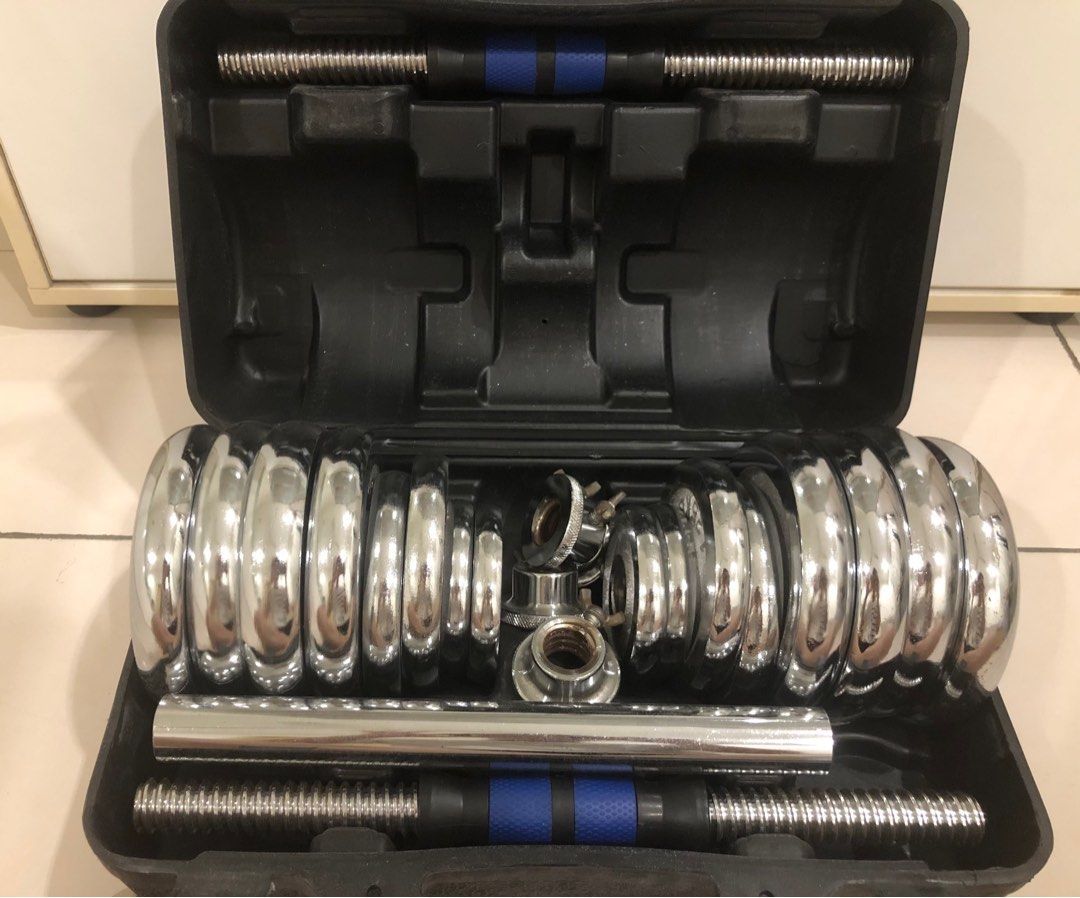 Second hand dumbbell sets sales