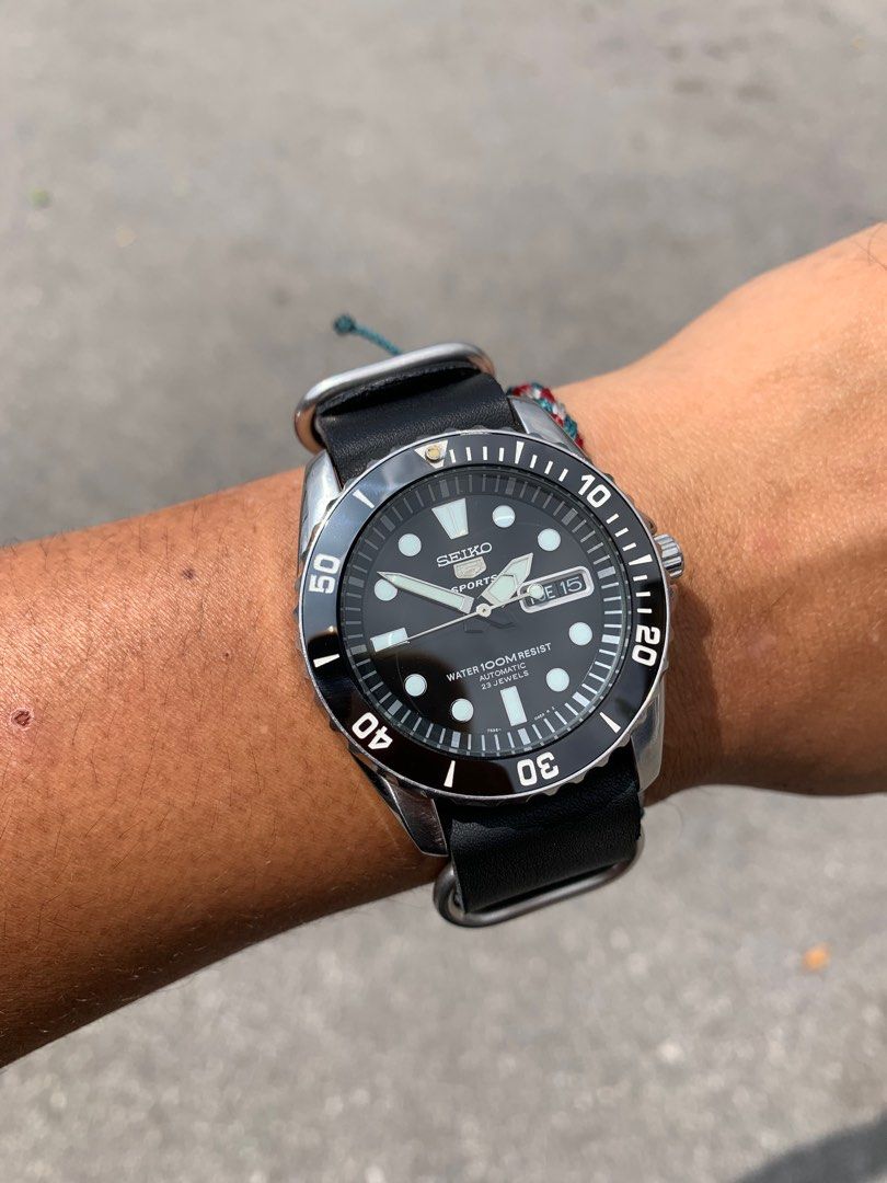 Seiko snzf17 strap size store