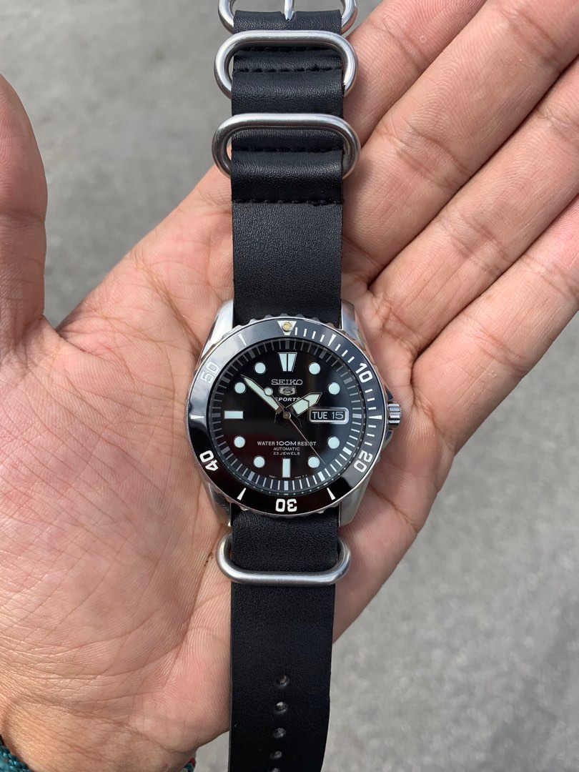 Seiko sea sale urchin strap size