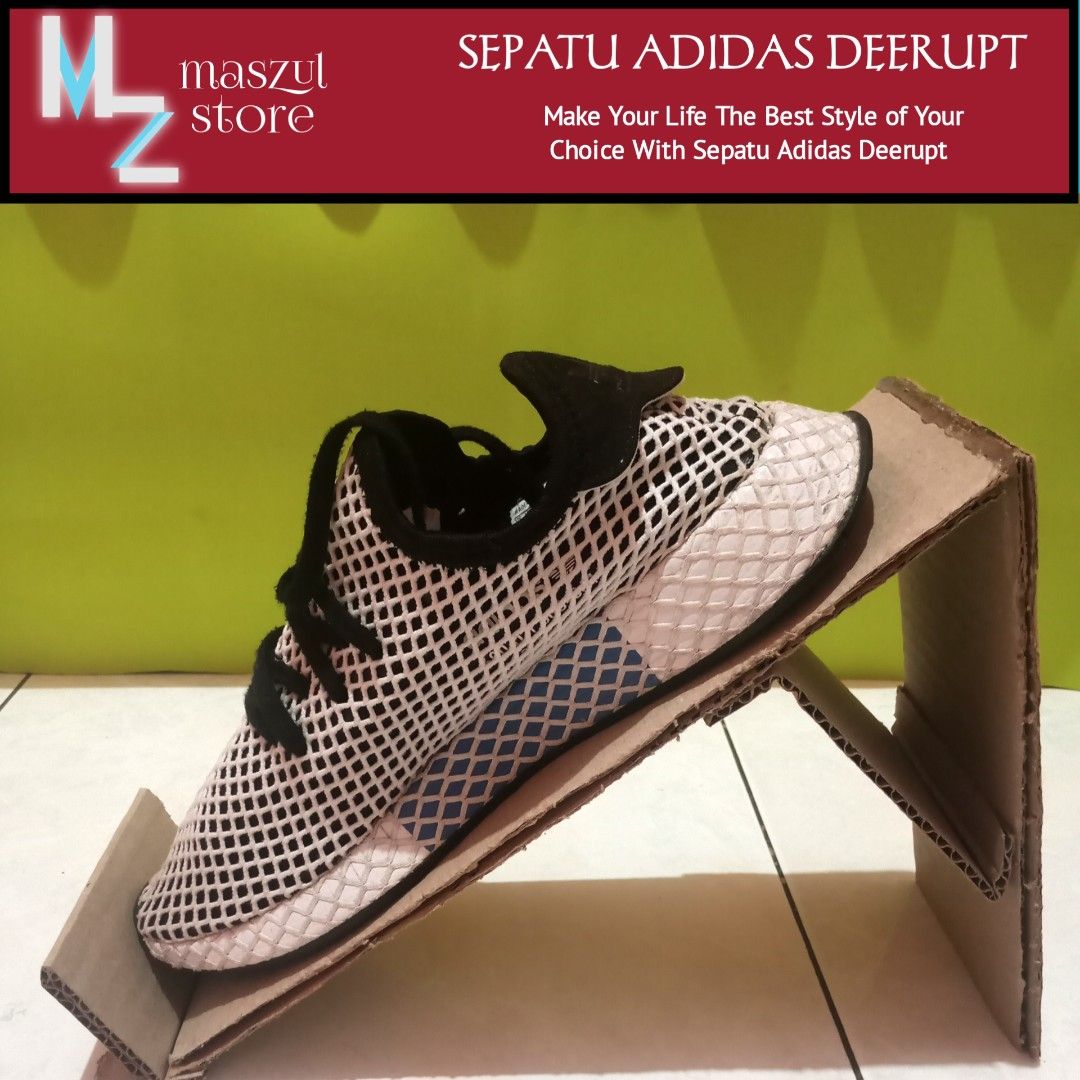 Sepatu Adidas Deerupt Running Original Fesyen Pria Sepatu