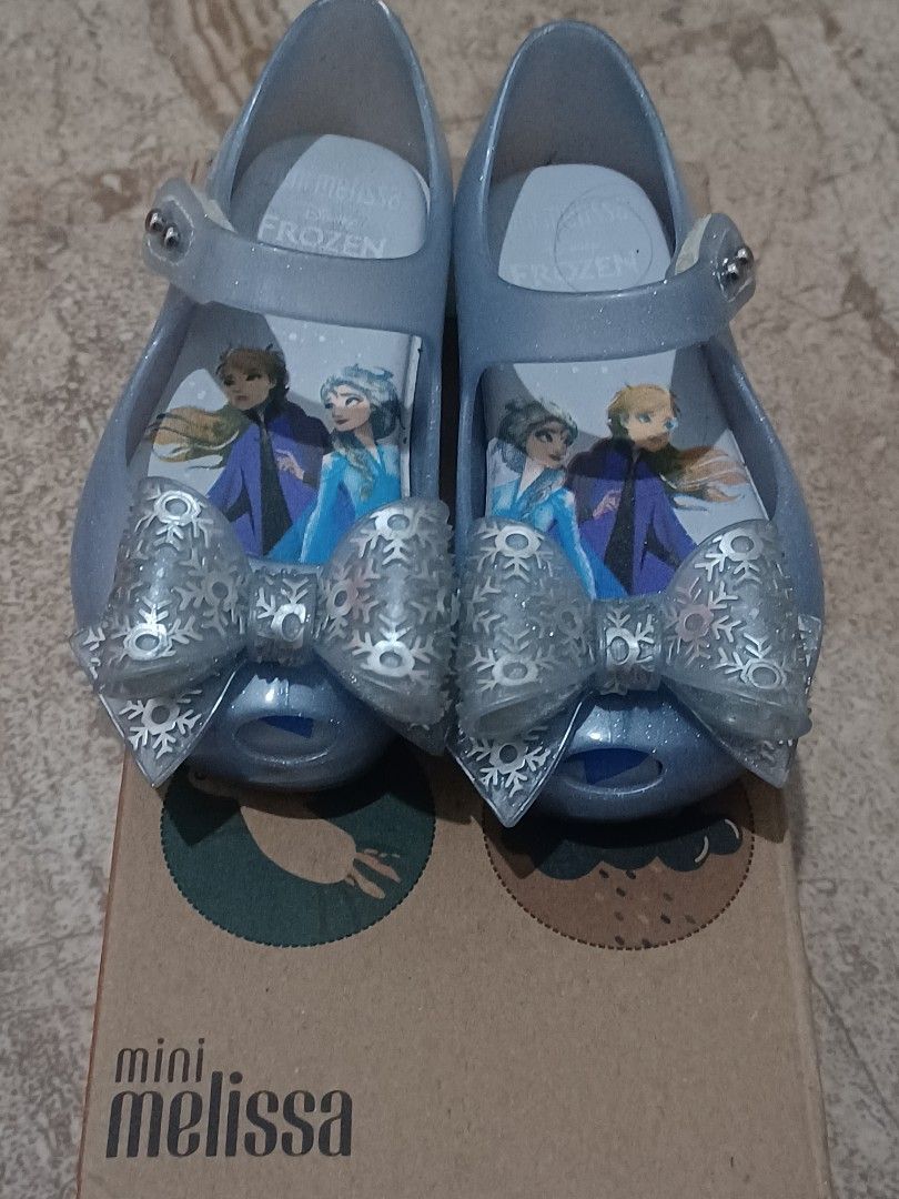 Sepatu anak Frozen minni Melissa