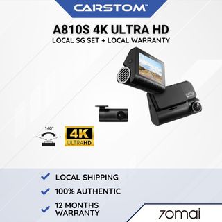 Vantrue X4 UHD 4K 3840 x 2160P 30fps Dash Cam, Super Capacitor