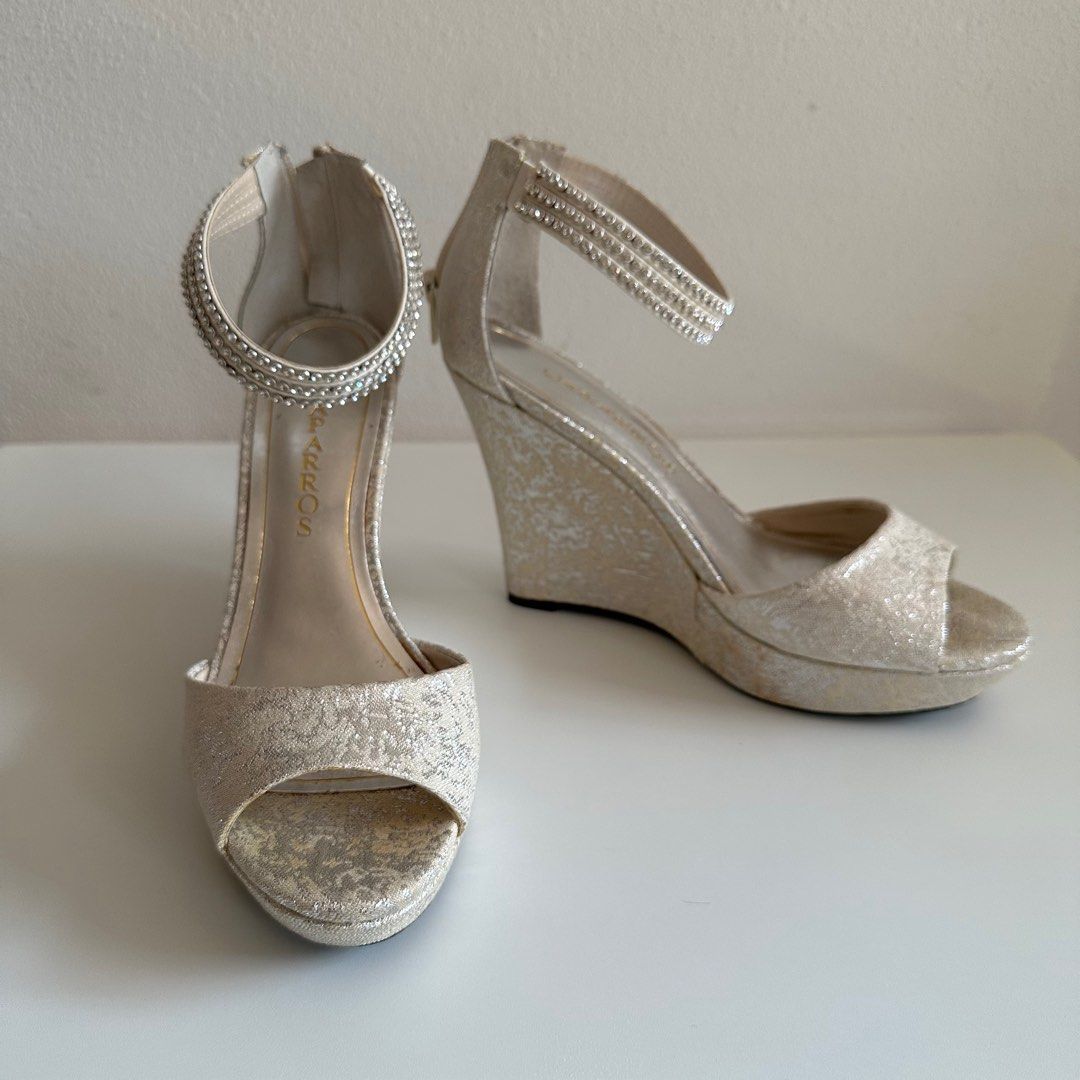 Silver wedges wedding new arrivals