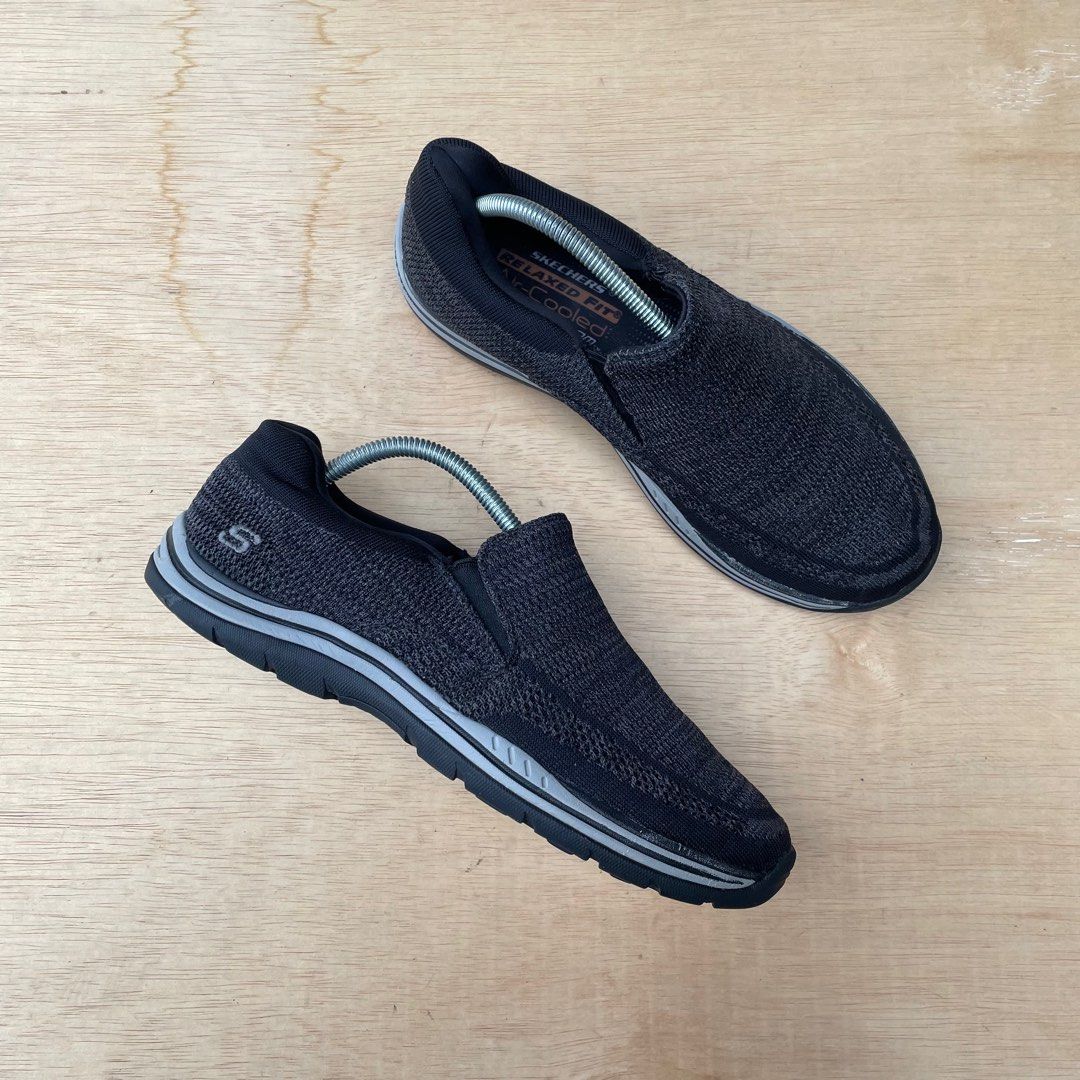 Skechers relaxed fit gomel top men s casual slip on shoes
