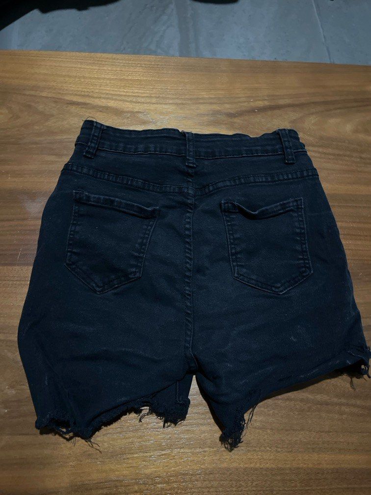 Skinny Jean shorts, Women's Fashion, Bottoms, Shorts on Carousell
