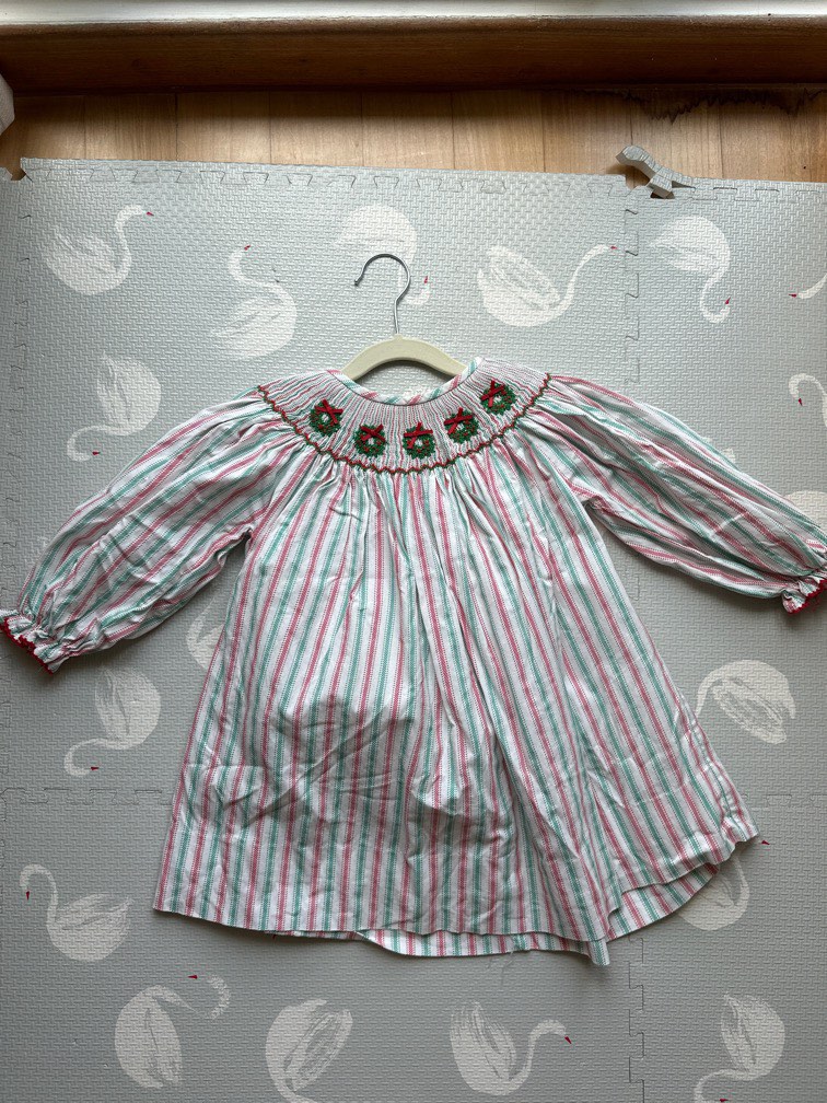 Smocked Girl Christmas dresses Babies Kids Babies Kids