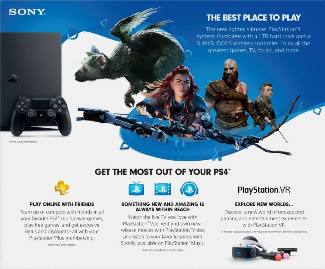 Direct on sale tv ps4