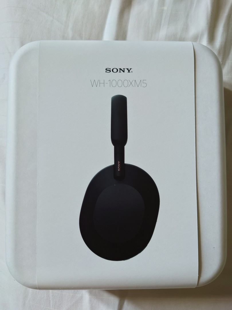 Sony WH-1000XM5 (Black) Bluetooth Wireless Headset, 音響器材, 頭戴