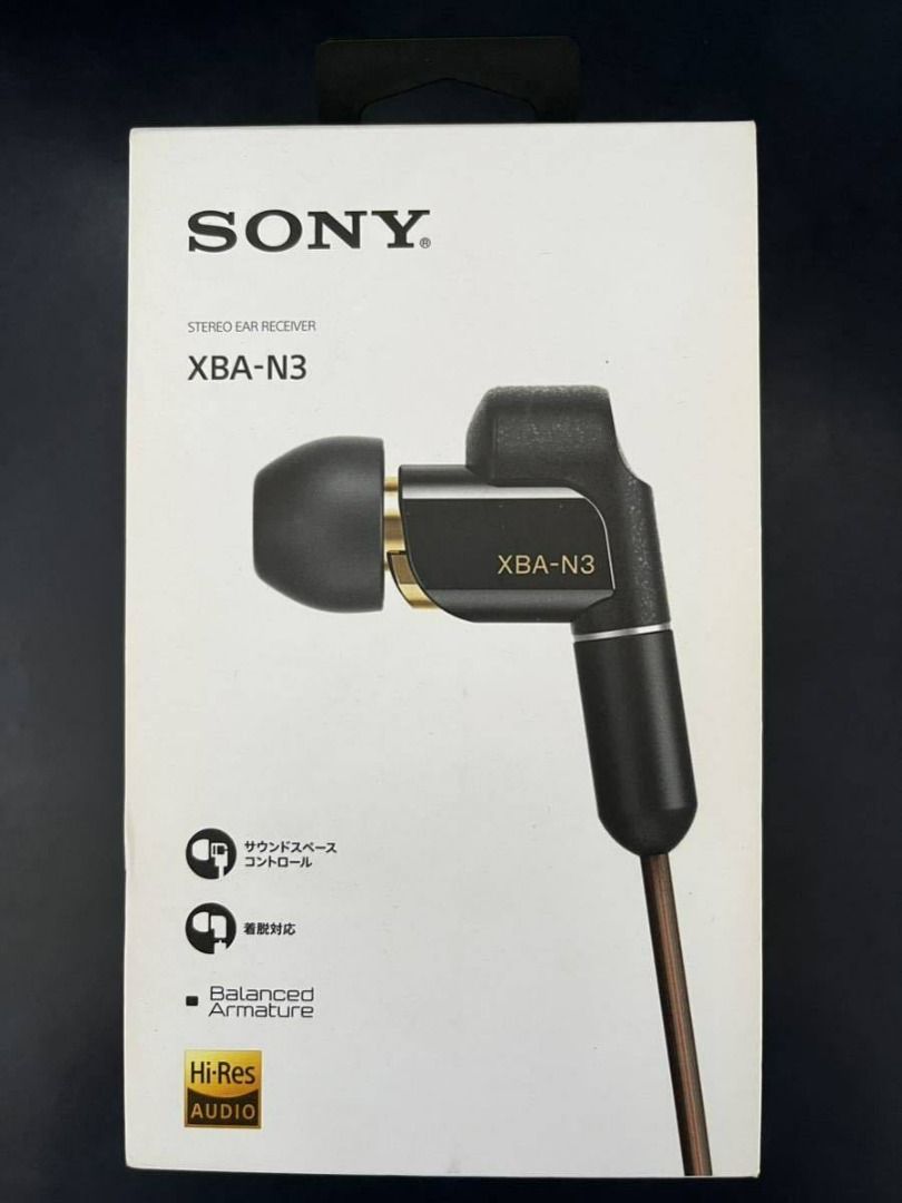 SONY XBA-N3 手全功能高解析度密封耳機, 音響器材, 耳機- Carousell