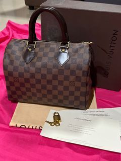 Only 518.00 usd for LOUIS VUITTON Speedy 25 Bandouliere Damier