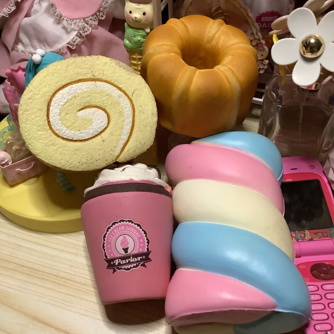Squishy set of 4 Hobbies Toys Toys Games on Carousell