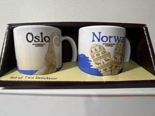 Starbucks small mugs Norway Oslo