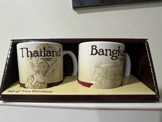 Starbucks small mugs Thailand Bangkok