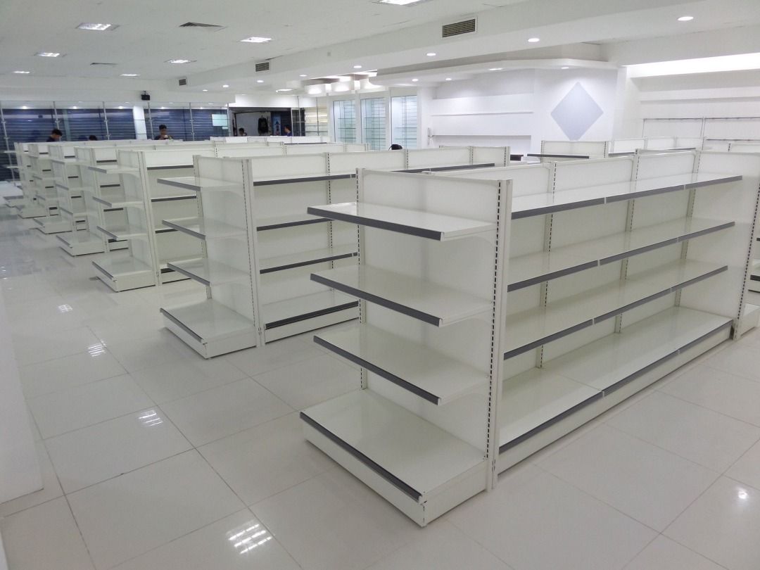 steel racks shelves standee metal standee, Furniture & Home Living ...