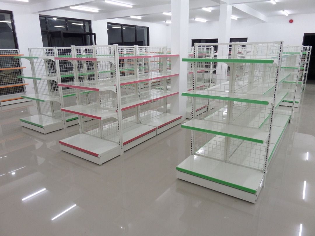 steel racks shelves standee metal standee, Furniture & Home Living ...
