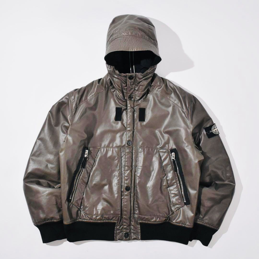 Stone island sales waxed ice 2