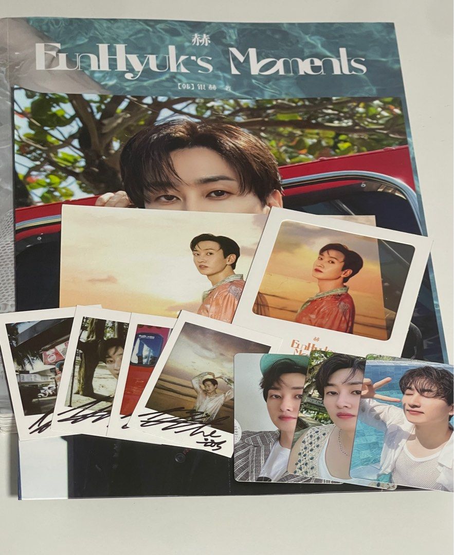 Super Junior Eunhyuk Moments (YZY photobook), Toys & Collectibles