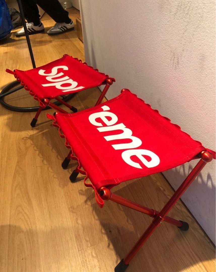 ☆Supreme / Helinox Tactical Field Stool Supreme Helinox Tactical Field Stool (Set of 2) (FW23) - $248