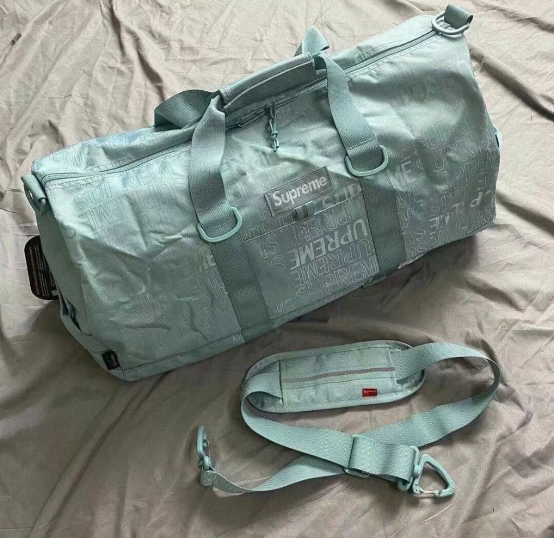 Supreme Duffle Bag SS19 Blue Light  Mini duffle bag, Bags, Over the  shoulder bags