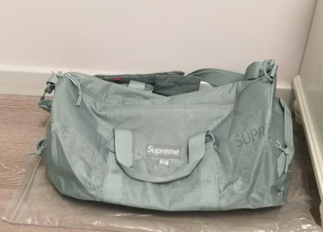 Supreme Duffle Bag (SS19) Light BlueSupreme Duffle Bag (SS19