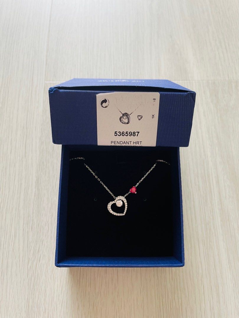 Swarovski Love Pendant Heart Necklace