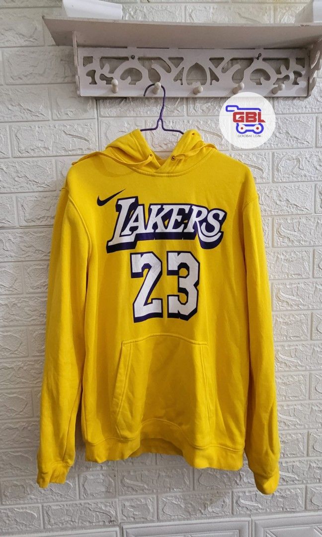 Sweat shirt hoodie nike nba lakers James 36 not stone island adidas fred perry and c.p company