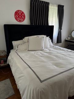 Virgil Abloh x IKEA MARKERAD US Bed Frame Brown