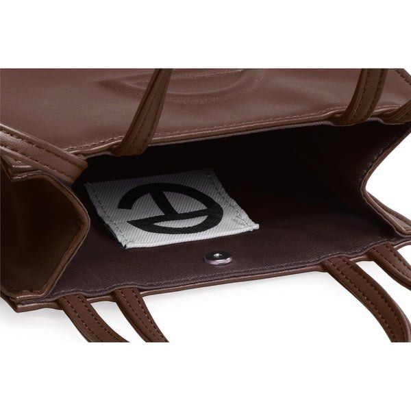 telfar small chocolate bag