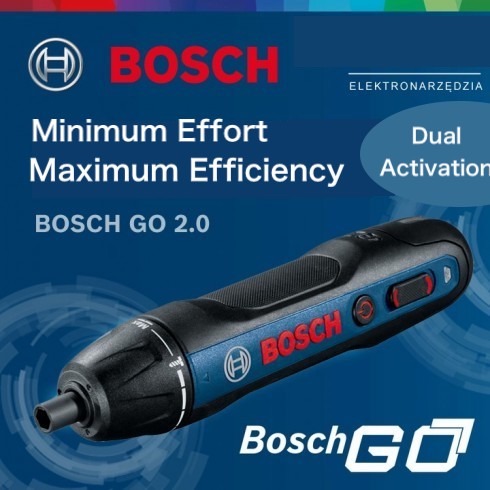 Bosch go 2.0 mini cordless screwdriver top