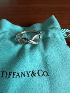 Tiffany infinity on sale ring sterling silver