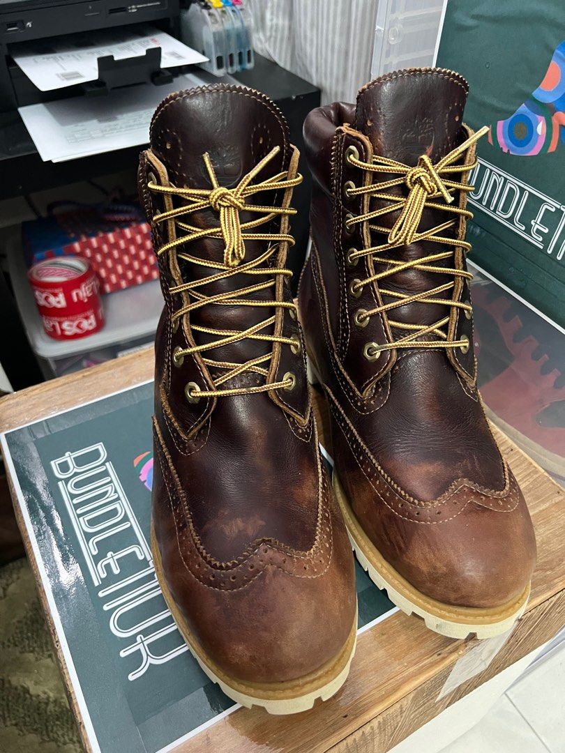 Wingtip discount timberlands chestnut