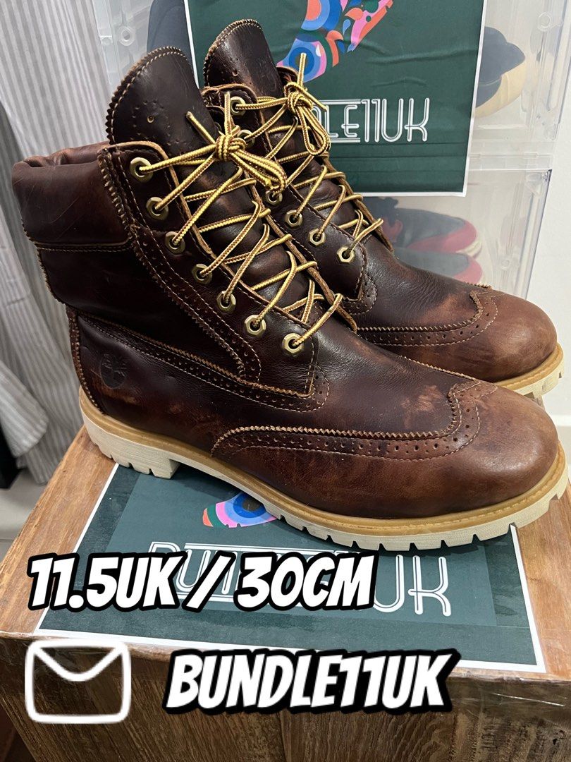Wingtip 2025 timberland boots