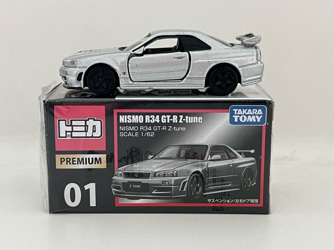 Tomica Premium 01 NISMO R34 GT-R Z-tune, Hobbies & Toys, Collectibles ...