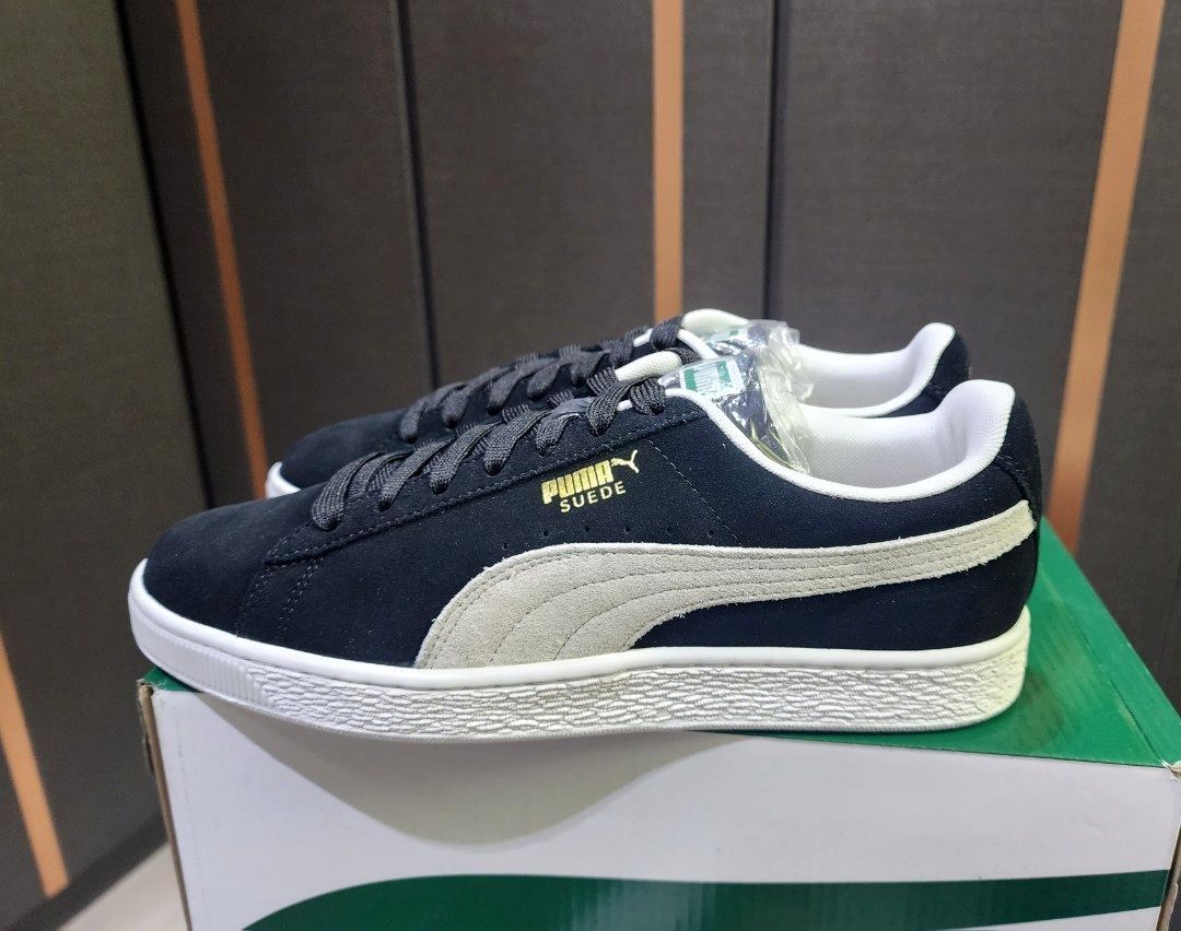 Puma suede classic+ black discount