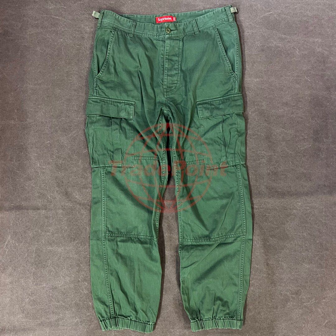 売れ筋 supreme 210KE5077 cargo 21SS pants CARGO Olive Green メンズ