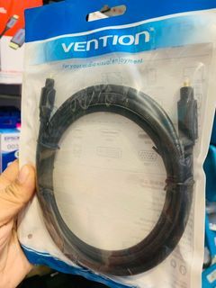 Vention 2M Optical Fiber Audio Cable Black BAEBH