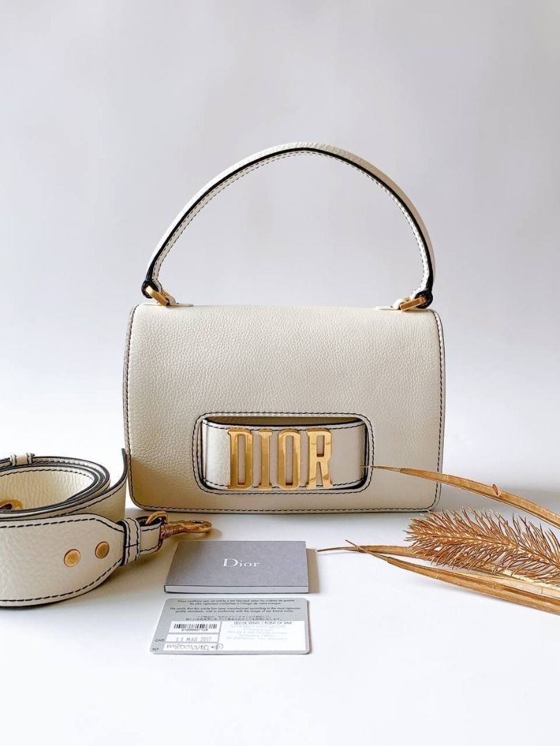 VGC Dior Revolution Top Handle White 2017 incl longstrap, card stamped  boutique booklet replacement db sz (qb)