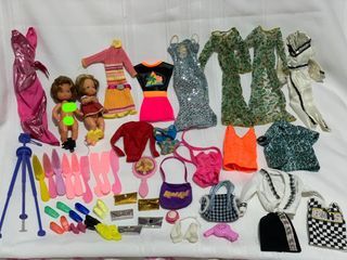Vintage Barbie Accessories, Dolls
