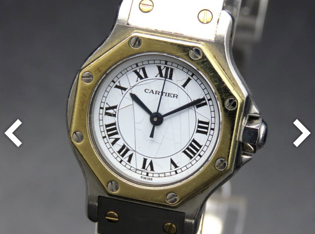 Cartier santos ronde octagon discount